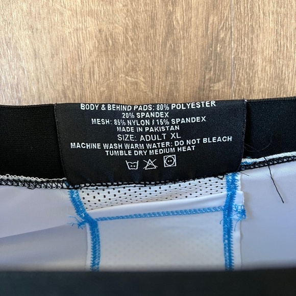 S Sports Unlimited 7 Pad Football Girdle Sz Adult XL - Picture 8 of 12